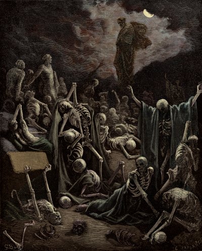 The Vision of Ezekiel by Gustave Dore